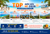 Top Điểm Đến Du Lịch Hè 2026 Cho Gia Đình, Doanh Nghiệp & Tập Thể Được Yêu Thích Nhất