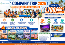 COMPANY TRIP 2026 – Giải Pháp Gắn Kết Đội Ngũ & Tái Tạo Năng Lượng Cho Doanh Nghiệp