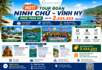 Tour Đoàn Ninh Chữ – Vĩnh Hy 3N2Đ Trọn Gói | Company Trip Nghỉ Dưỡng & Team Building Cùng VSK Travel Guide