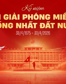 CHÀO MỪNG ĐẠI LỄ 30/4 – 1/5